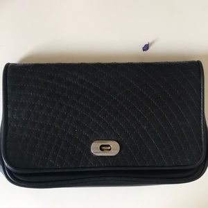 Black vintage clutch